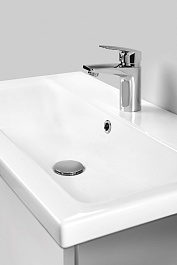 Am.Pm Тумба с раковиной Gem 75 белый глянец, с 2 ящиками – фотография-4